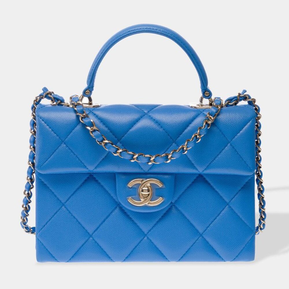 CHANEL Timeless Classique Top Handle Shoulder Bag